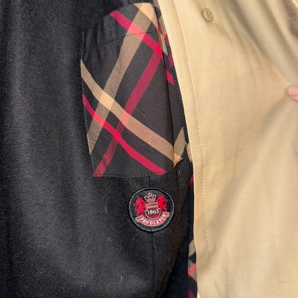 Pendleton Trench Coat Size 2 Lined Jacket - image 8